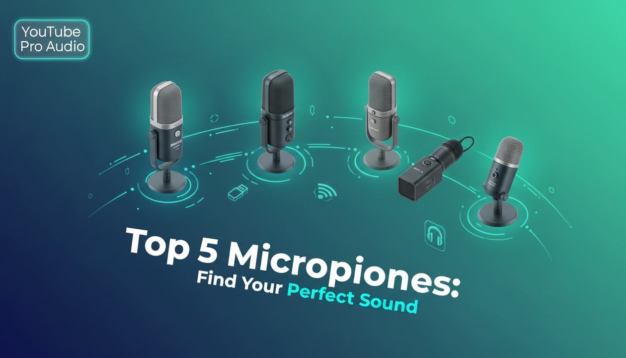 top 5 microphones youtubers 2025